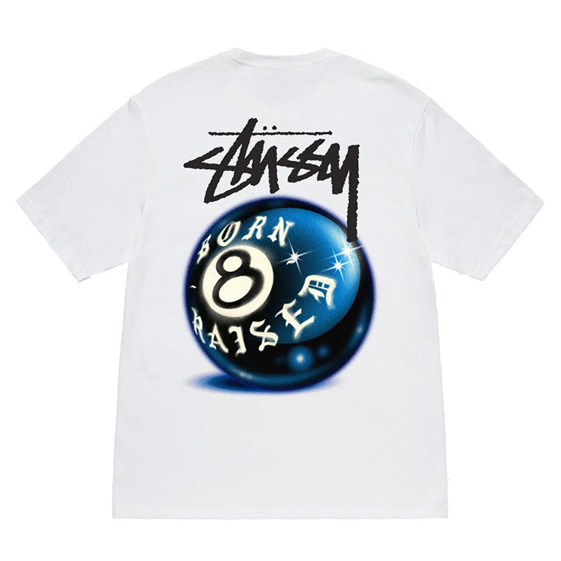 Camiseta Stuss x Born X Raised 8 Ball