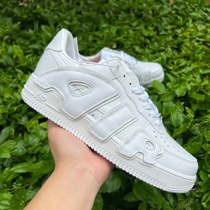 Tênis Branco Streetwear Low Cactus Plant